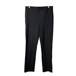 Chico’s So Slimming Juliet Ankle Pants Gray 0 US 4 Ponte Knit Stretch Pull On